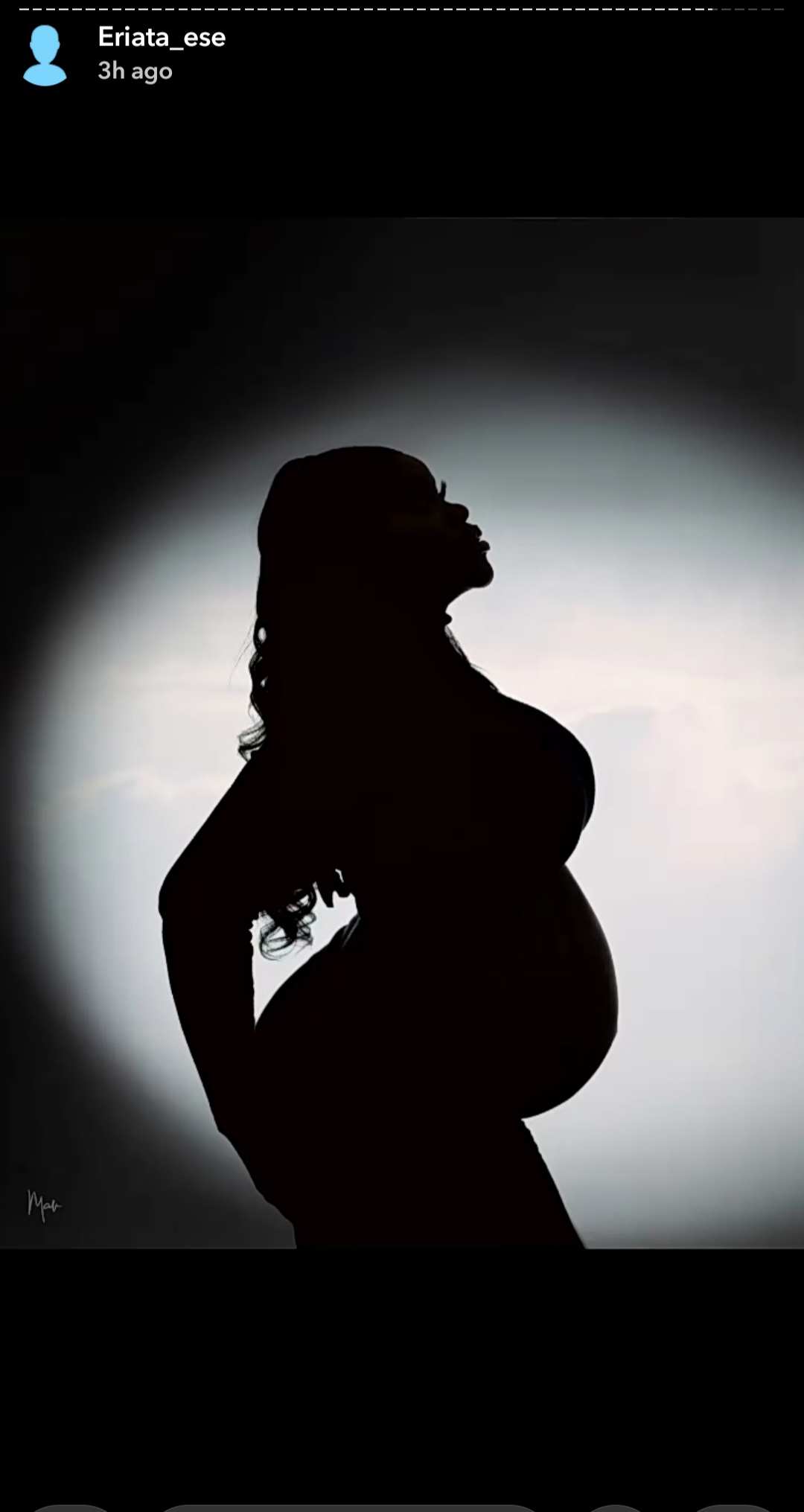 BBNaija star, Eriata Ese shares baby bump video as she admits she welcomed a child