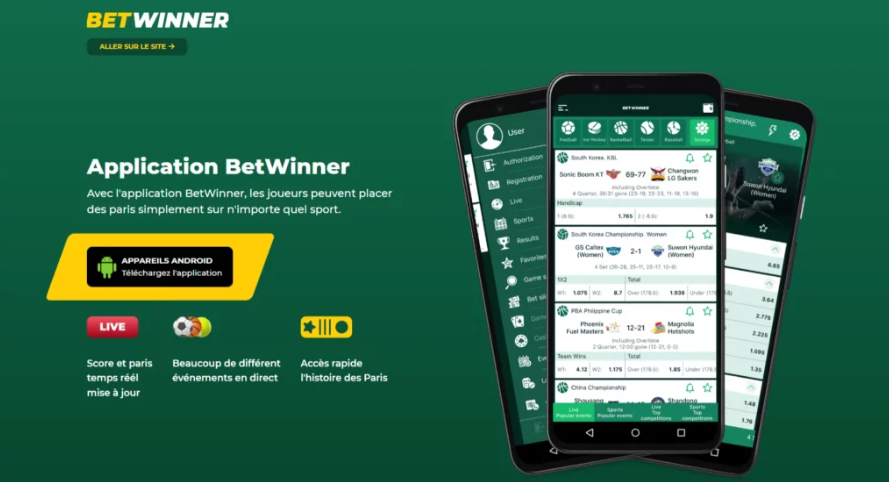 Découvrez les Fonctionnalités de Betwinner App